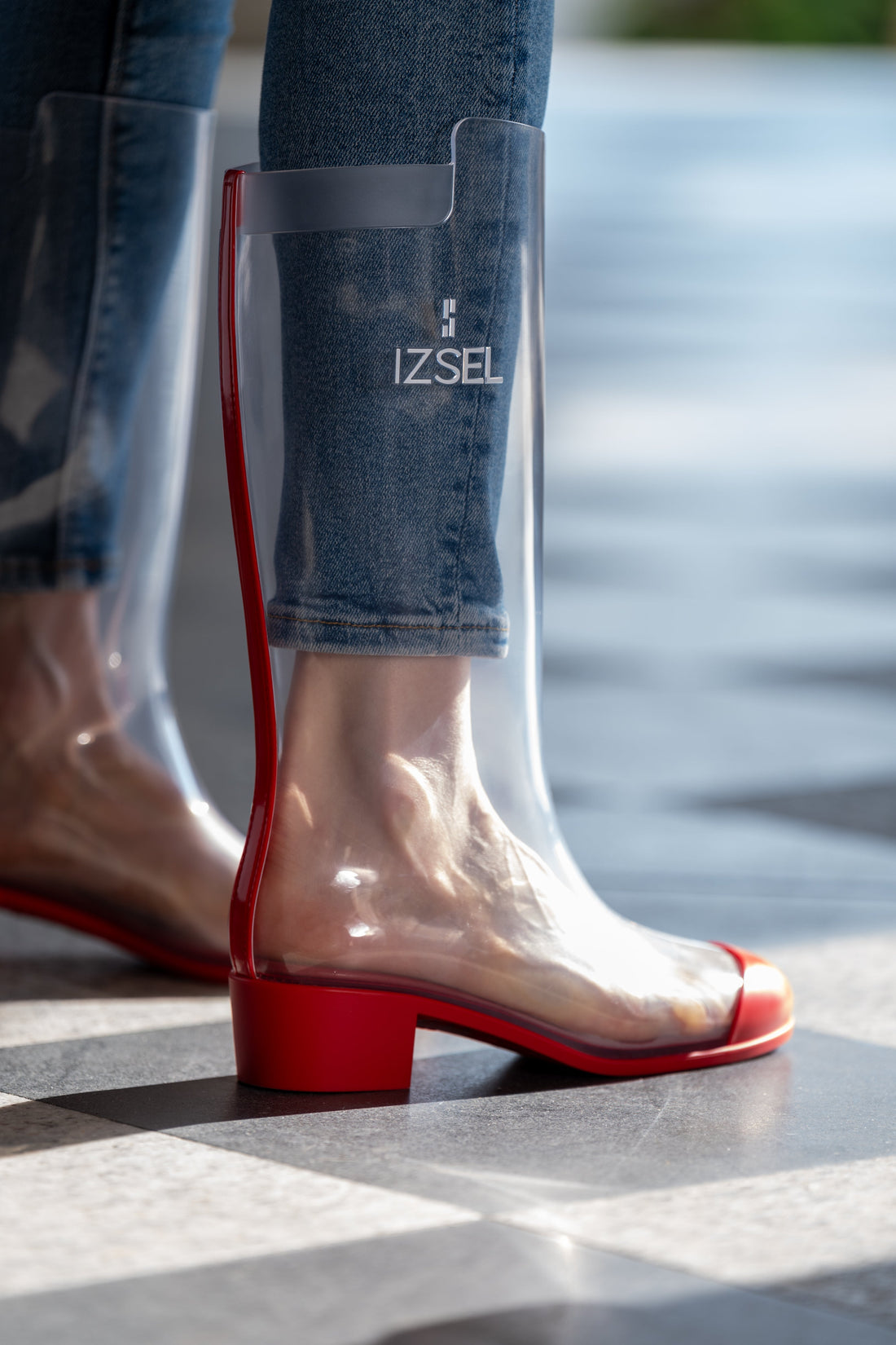Embrace Creative Flair with Clear Rain Boots